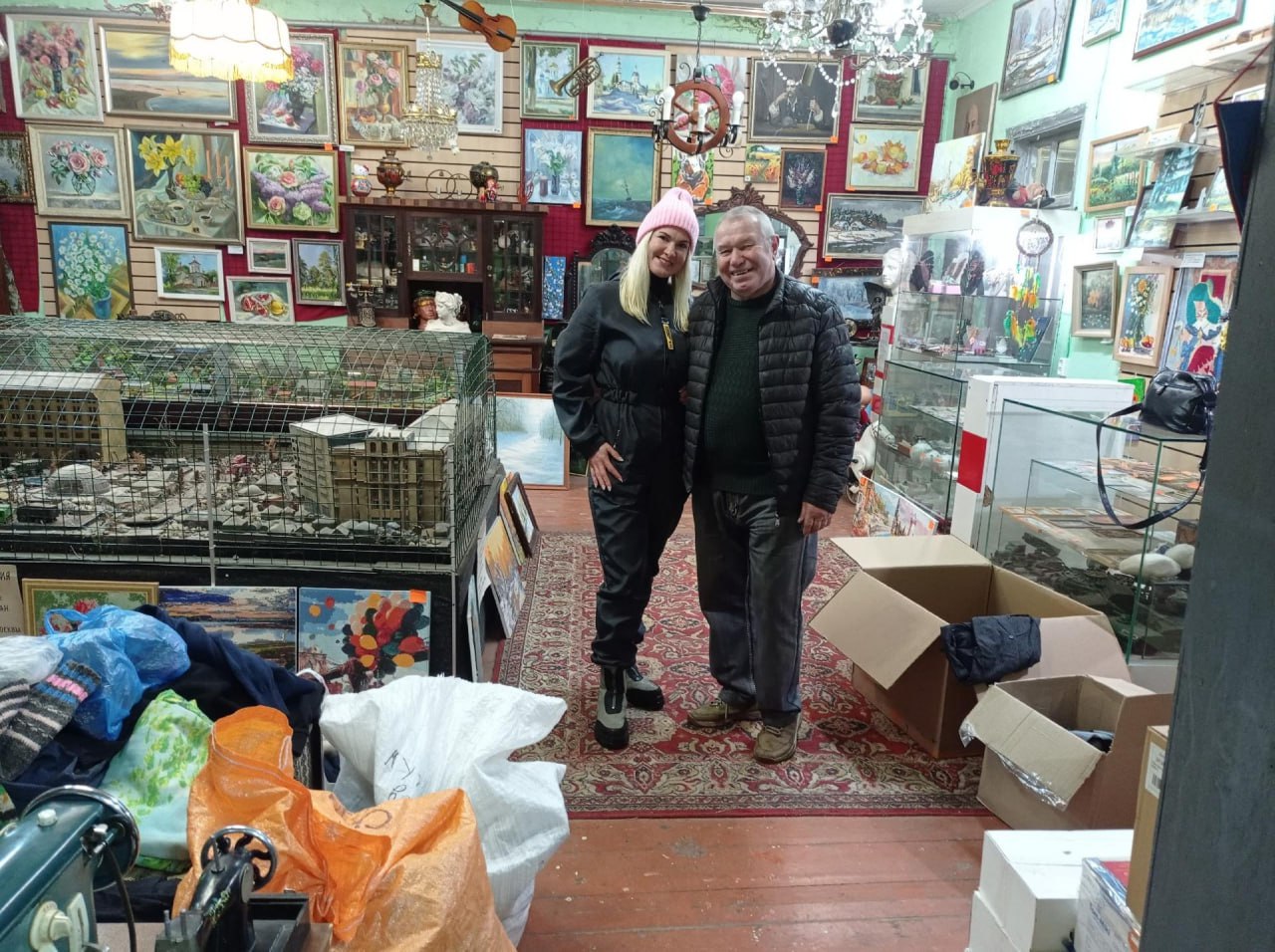 В город Горское доставили гумпомощь от калужан В город Горское доставили гумпомощь от калужан