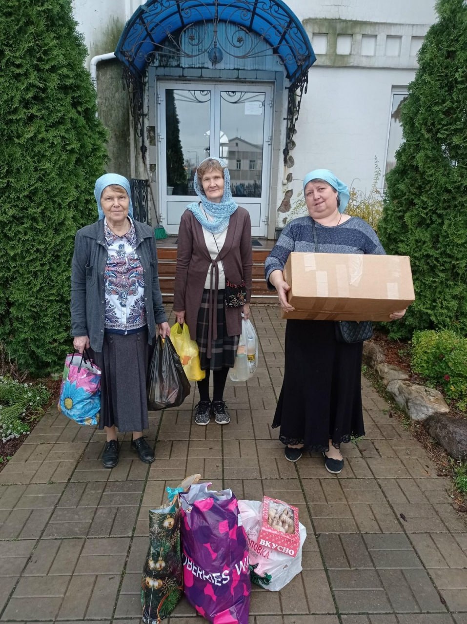 В город Горское доставили гумпомощь от калужан В город Горское доставили гумпомощь от калужан