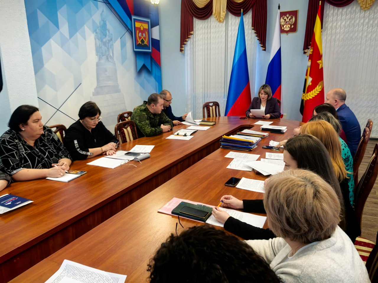 В Краснодонском муниципальном округе состоялось заседание антитеррористической комиссии В Краснодонском муниципальном округе состоялось заседание антитеррористической комиссии