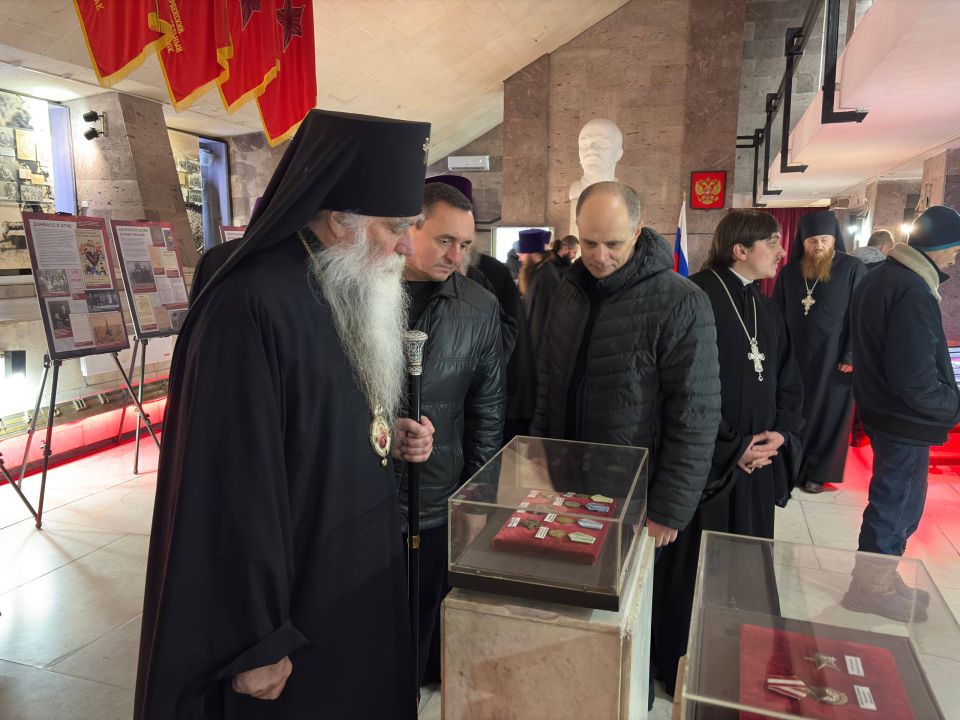 Сергей Соловьев: Сегодня состоялось поистине историческое и знаковое событие для нашей земли — освящение обновленного Мемориального комплекса боевой славы на реке Миус Сергей Соловьев: Сегодня состоялось поистине историческое и знаковое событие для нашей земли — освящение обновленного Мемориального комплекса боевой славы на реке Миус