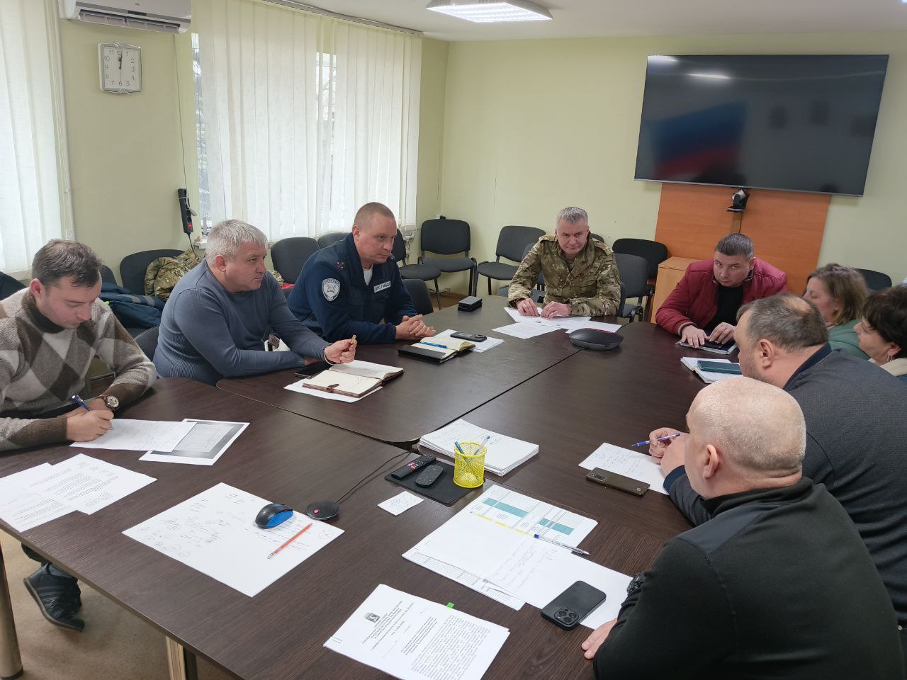 В Лисичанске состоялось заседание Комиссии по безопасности дорожного движения