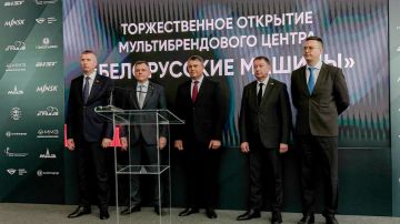 В Ростове-на-Дону Леонид Пасечник вместе с делегацией нашей республики принял участие в открытии первого регионального дилерского центра МАЗ в России