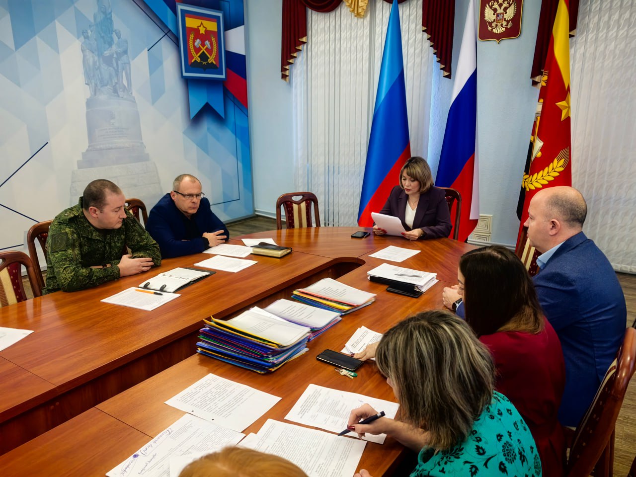 В Краснодонском муниципальном округе состоялось заседание антитеррористической комиссии В Краснодонском муниципальном округе состоялось заседание антитеррористической комиссии