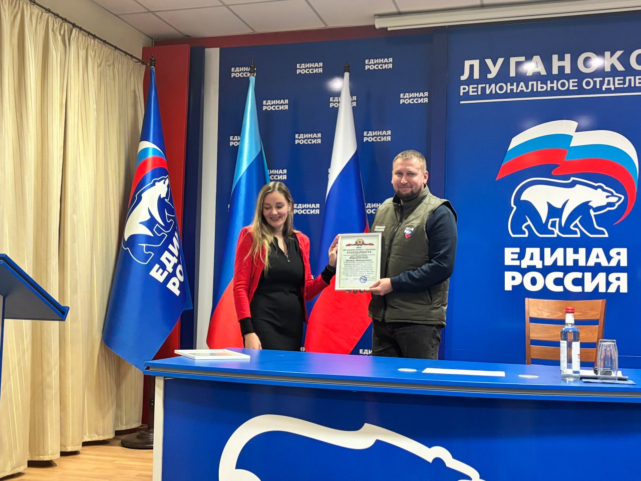 Виктор Водолацкий: «Единая Россия» берет под патронаж создание Федерации следж-хоккея в ЛНР Виктор Водолацкий: «Единая Россия» берет под патронаж создание Федерации следж-хоккея в ЛНР