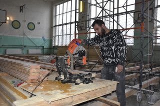 В рамках федерального проекта «Успех каждого ребенка» ведутся ремонтные работы в спортзале Краснолучского учебно-воспитательного комплекса №4 «Надежда» В рамках федерального проекта «Успех каждого ребенка» ведутся ремонтные работы в спортзале Краснолучского учебно-воспитательного комплекса №4 «Надежда»