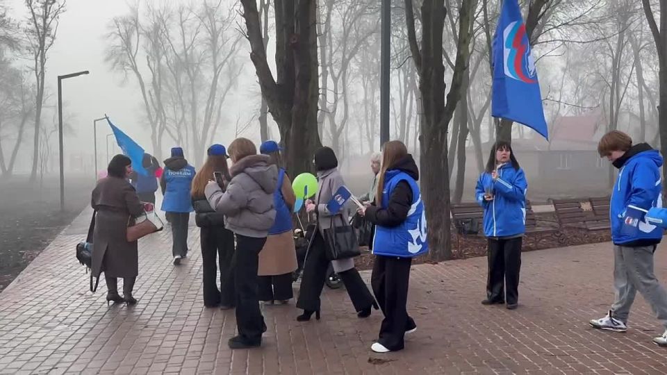 Делимся с вами кадрами открытия городского парка "Красный Луч"