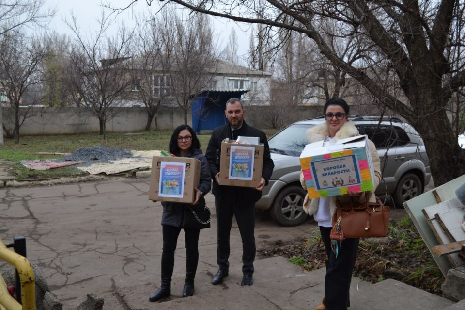 Детское отделение ЛЦРМБ пополнилось «Коробкой Храбрости»