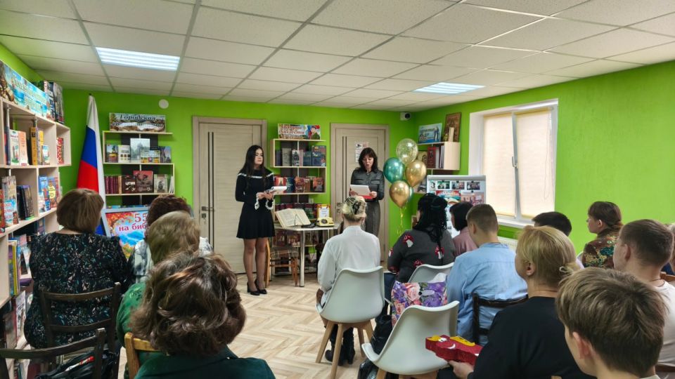 Библиотека-филиал №2 отметила свой 55-й день рождения Библиотека-филиал №2 отметила свой 55-й день рождения