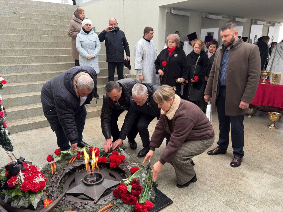 В Красном Луче освящён обновлённый Мемориальный комплекс боевой славы на реке Миус
