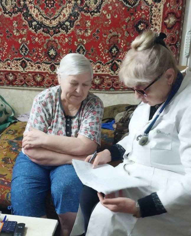 Специалист Металлистской амбулатории оказал помощь жителям с.Шишково Специалист Металлистской амбулатории оказал помощь жителям с.Шишково