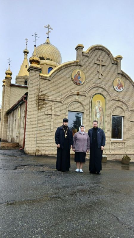 Калужские священнослужители посетили Первомайск с гуманитарной миссией Калужские священнослужители посетили Первомайск с гуманитарной миссией