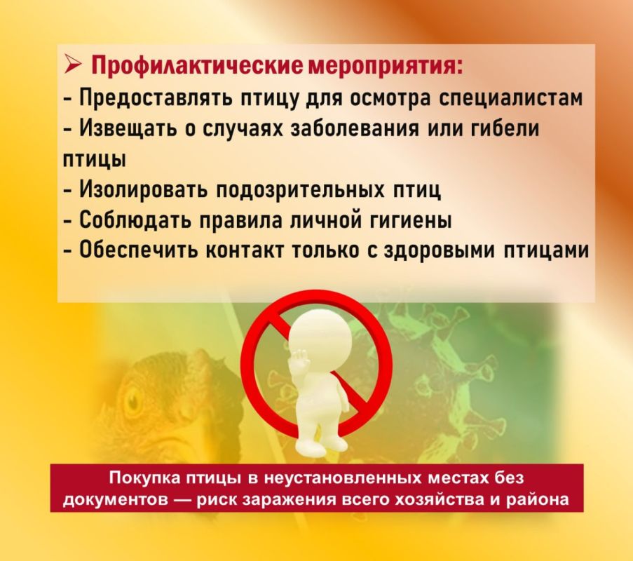 ВНИМАНИЕ: Высокопатогенный грипп птиц ВНИМАНИЕ: Высокопатогенный грипп птиц