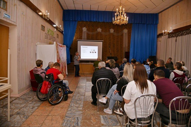 Красноярские врачи провели лекцию «Профилактика – залог здоровья» в профилактории «Забота»