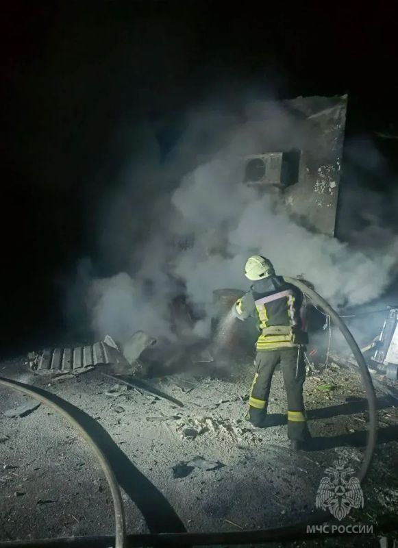 БПЛА украинских боевиков атаковали АЗС в Новоайдаре