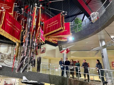 Следующая точка нашего маршрута — Военноисторический музей Великой Отечественной войны в ДНР