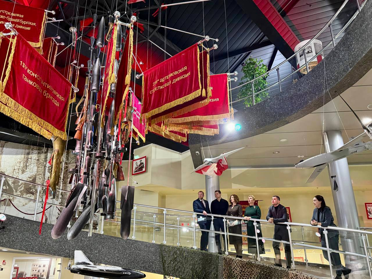 Следующая точка нашего маршрута — Военноисторический музей Великой Отечественной войны в ДНР