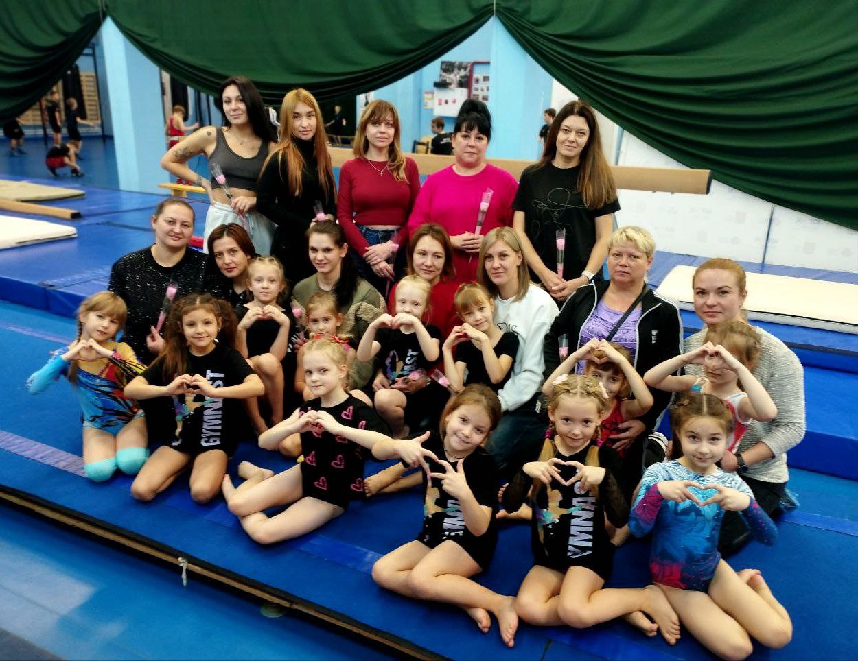 В Алчевской спортивной школе №1 прошла открытая тренировка по спортивной гимнастике, приуроченная ко Дню матери В Алчевской спортивной школе №1 прошла открытая тренировка по спортивной гимнастике, приуроченная ко Дню матери
