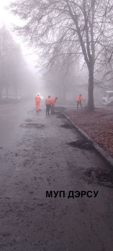 За период с 24 по 28 ноября работниками МУП "ДЭРСУ" были выполнены следующие работы: За период с 24 по 28 ноября работниками МУП "ДЭРСУ" были выполнены следующие работы: