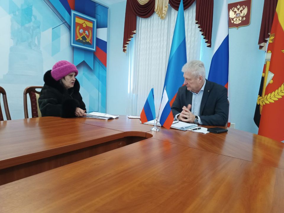 Сергей Козенко: В Администрации Краснодонского муниципального округа провел личный прием граждан Сергей Козенко: В Администрации Краснодонского муниципального округа провел личный прием граждан
