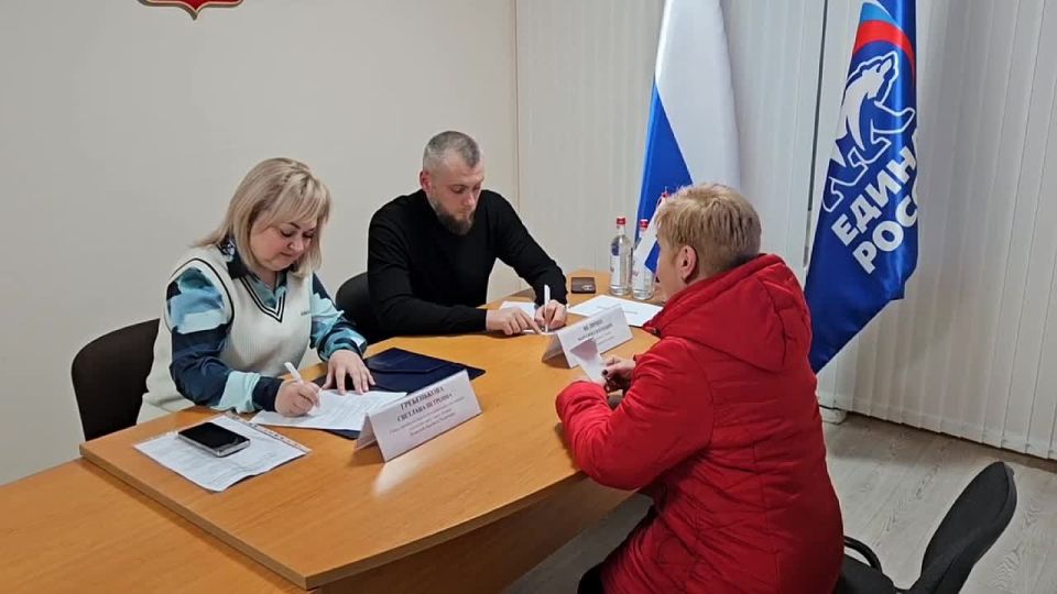 Светлана Гребенькова: Сегодня стартовала декада приемов граждан, приуроченная ко дню основания партии «Единая Россия»