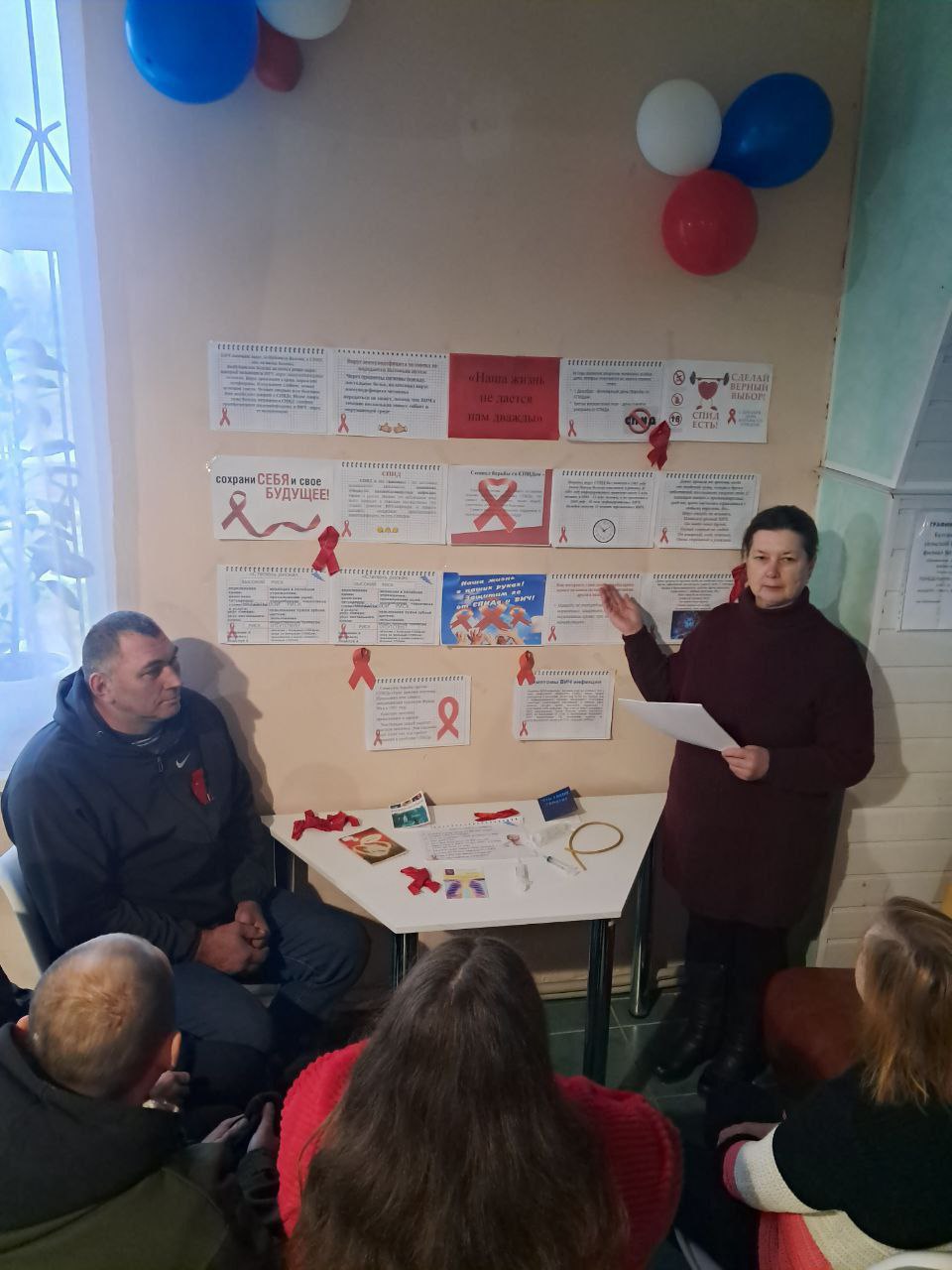 Вячеслав Третьяков: В Булгаковской сельской библиотеке Кременского МО, в преддверии Всемирного дня борьбы со СПИДом, распахнула свои двери тематическая выставка "Наша жизнь не дана нам дважды" Вячеслав Третьяков: В Булгаковской сельской библиотеке Кременского МО, в преддверии Всемирного дня борьбы со СПИДом, распахнула свои двери тематическая выставка "Наша жизнь не дана нам дважды"