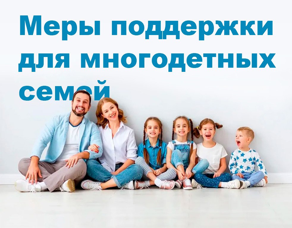 Информация для многодетных семей о мерах социальной поддержки на территории ЛНР