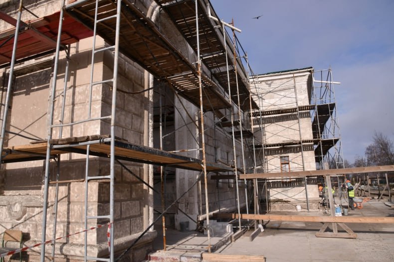 ВрИП Главы Свердловского муниципального округа Игорь Ковальчук проинспектировал ход восстановительных работ в ЦД «Победа» ВрИП Главы Свердловского муниципального округа Игорь Ковальчук проинспектировал ход восстановительных работ в ЦД «Победа»