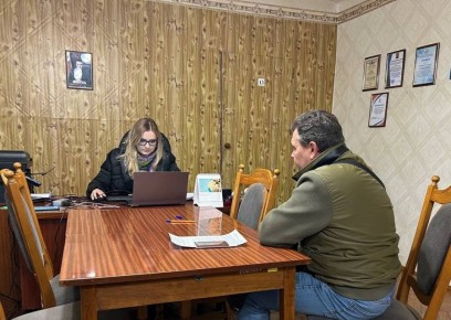 Сегодня в отделе жизнеобеспечения г. Вахрушево состоялся очередной выездной прием мобильного офиса МФЦ ЛНР