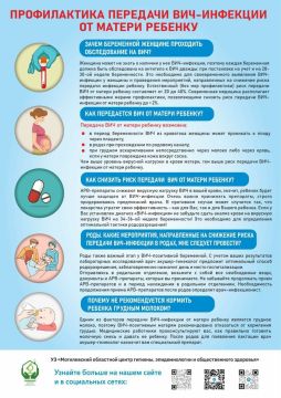 Профилактика передачи ВИЧ-инфекции от матери ребенку