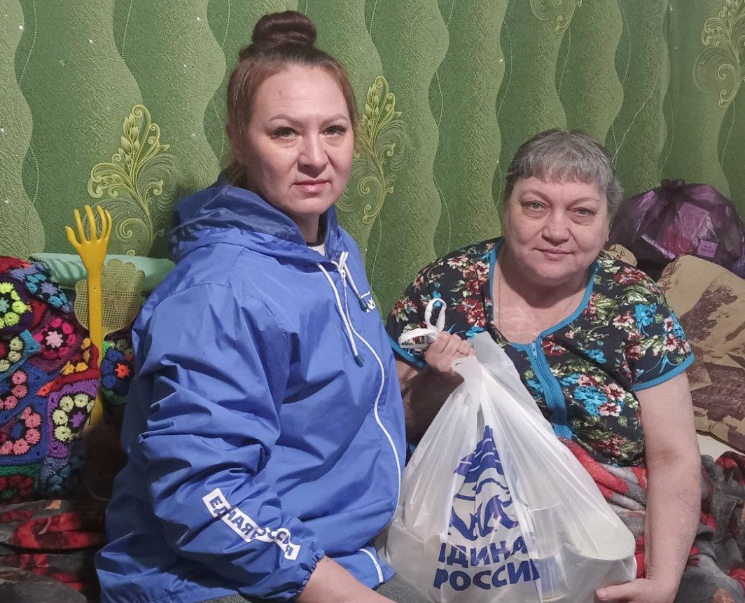 Помощь от первичных отделений Единой России