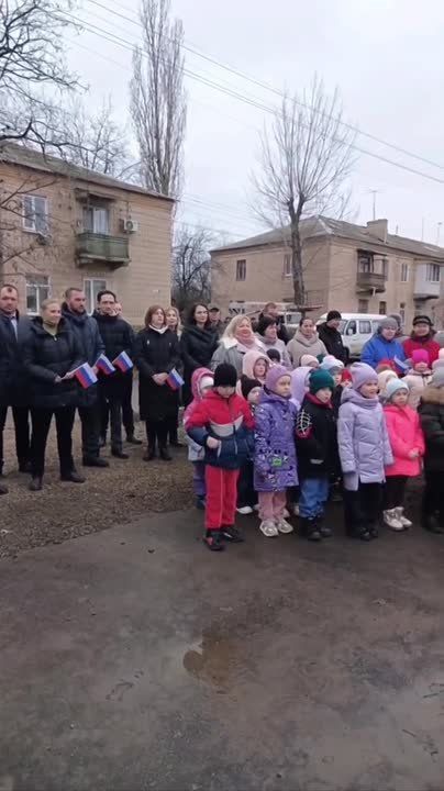 Евгений Бондарь: Открытие «Уютного уголка» в Лутугино