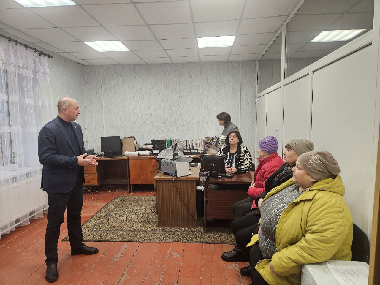 Сергей Крамаренко: Сельский кабинет финансовой доступности открыли в поселке Фрунзе