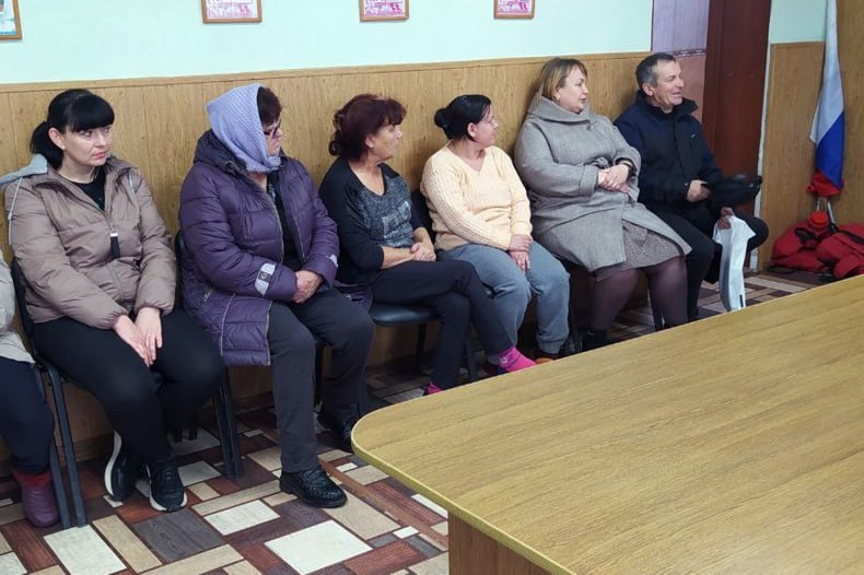 В селе Матвеевка провели информационное собрание с жителями