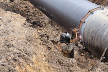 Новый участок магистрального водовода будет введен в работу на следующей неделе