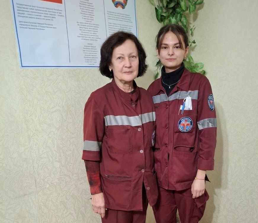 Пациентка Елизавета Григорьевна Г. (91 год) обратилась в Луганский республиканский центр экстренной медицинской помощи и медицины катастроф с просьбой выразить благодарность бригаде СМП за оказанную ей помощь: