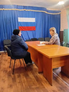 Депутат Елена Сычева провела выездной приём граждан в Валуйском отделе жизнеобеспечения