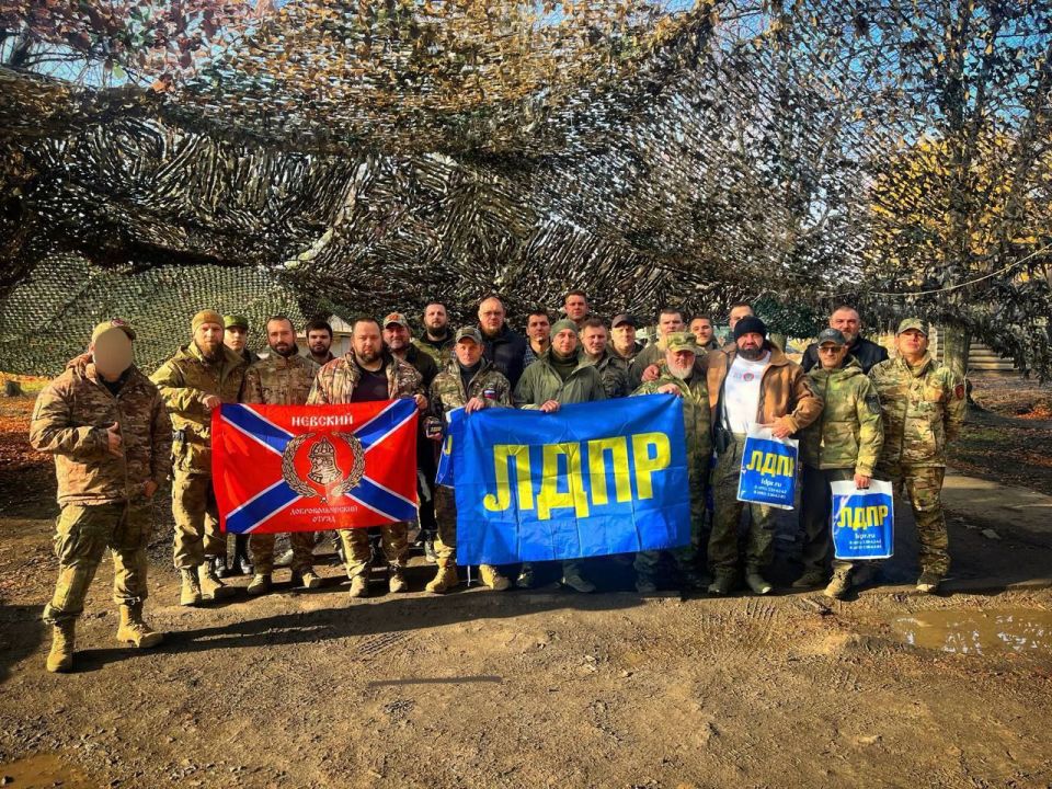 Добровольческая бригада имени Святого Благоверного князя Александра Невского: чем она живёт и как связана с ЛДПР?