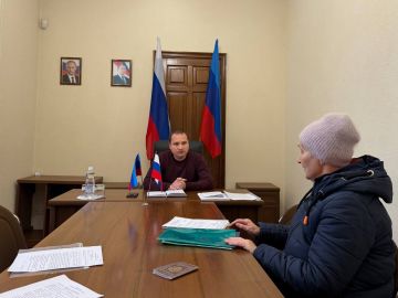 Главный архитектор города Луганска Вадим Квачёв провел личный прием граждан