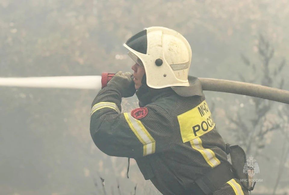Шесть пожаров потушили в ЛНР за сутки
