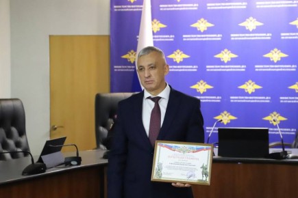 111111 В МВД по региону в честь профессионального праздника наградили сотрудников подразделений наркоконтроля