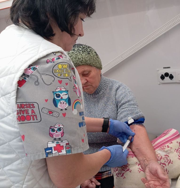 Выезд мобильной бригады в село Говоруха: медицина стала ближе