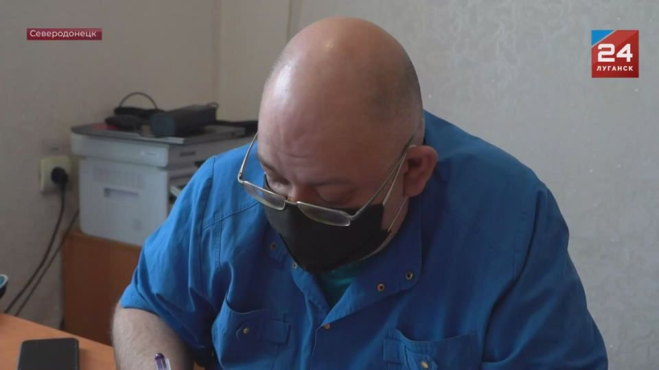 Медицинская бригада профилактического патруля приехала работать в Северодонецкую многопрофильную больницу и поликлинику