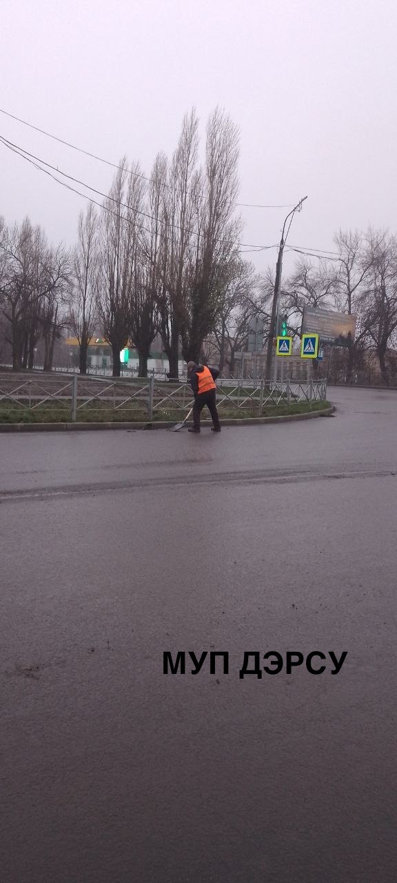 За период с 1 по 5 декабря работниками МУП "ДЭРСУ" были выполнены следующие работы: