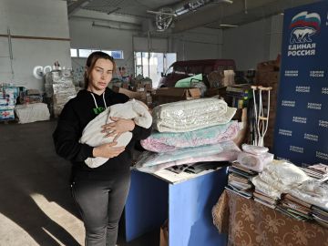 «Единая Россия» поздравила со своим 24-летием семьи с детьми города Рубежное