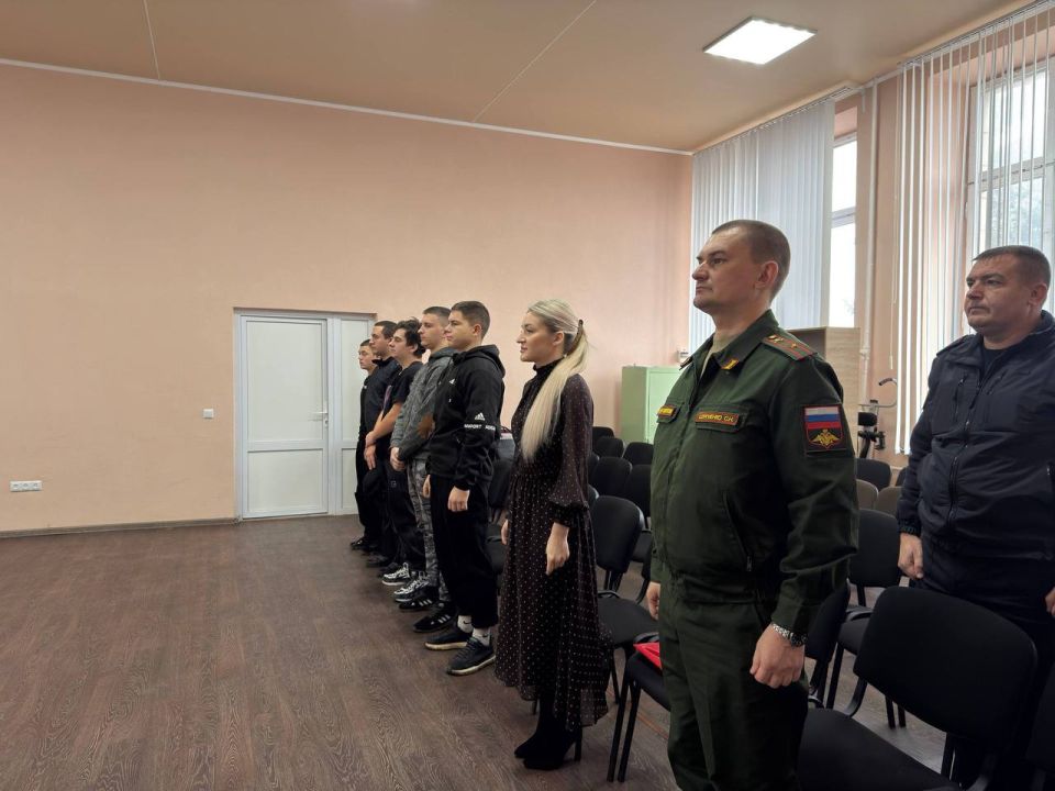 Служба Отечеству: торжественное мероприятие в Марковском округе