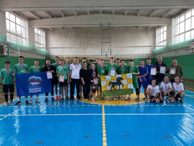 В Старобельском округе прошли соревнования в рамках Кубка открытия сезона по волейболу!