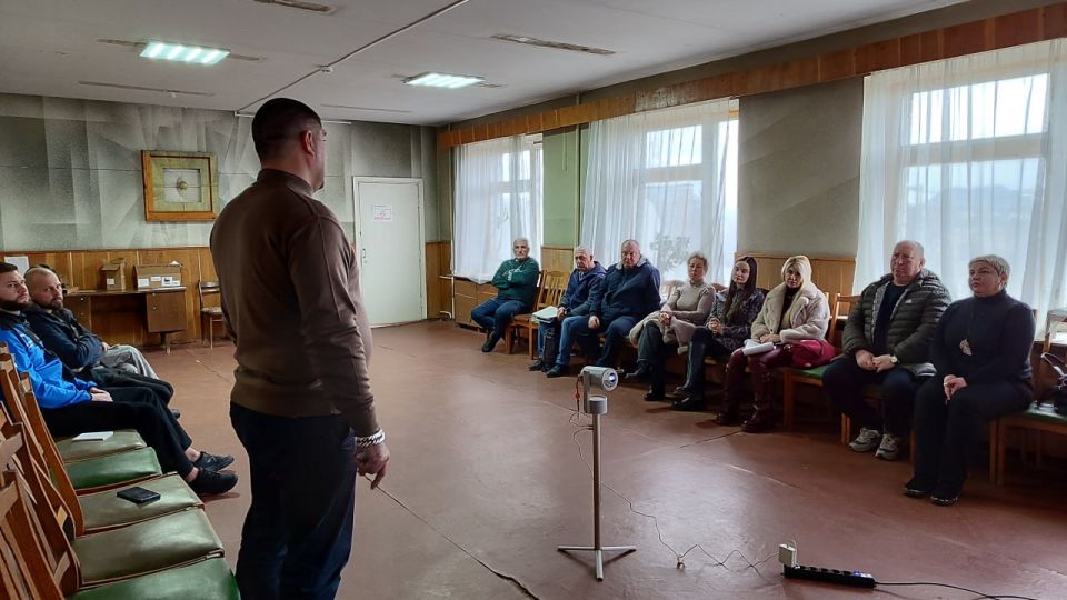 Очередной выездной семинар прошел в Стахановском филиале Луганского центра медицины катастроф