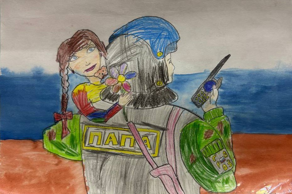 Личный состав отдела специального назначения «Гроза Луганск» регионального УФСИН провел конкурс детских рисунков в честь 35-й годовщины со дня создания ОСН