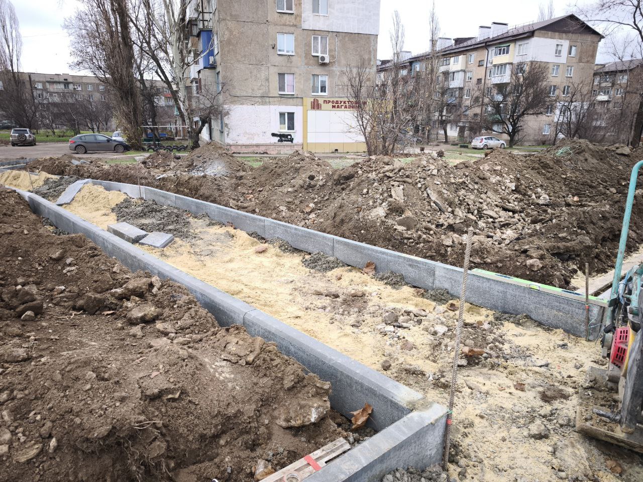 Евгений Морозов: В микрорайоне №4 начались работы по созданию безопасной пешеходной инфраструктуры Евгений Морозов: В микрорайоне №4 начались работы по созданию безопасной пешеходной инфраструктуры