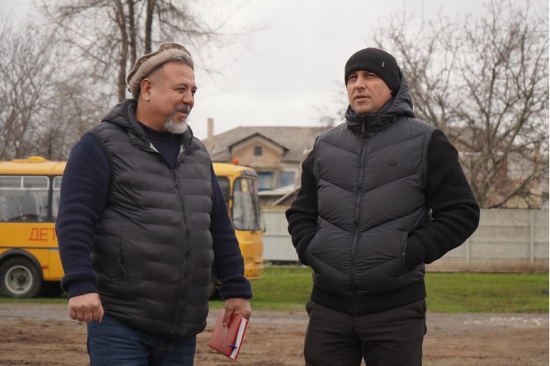 ВрИП Главы округа Игорь Ковальчук с представителем Хакасии проинспектировали ход работ в Володарской СШ ВрИП Главы округа Игорь Ковальчук с представителем Хакасии проинспектировали ход работ в Володарской СШ